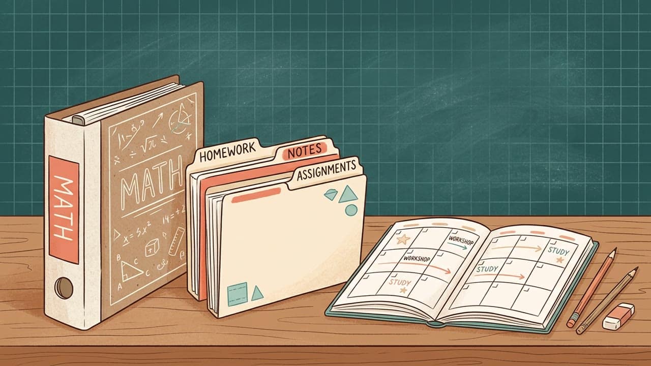 Getting Your Child Organized for Math Class